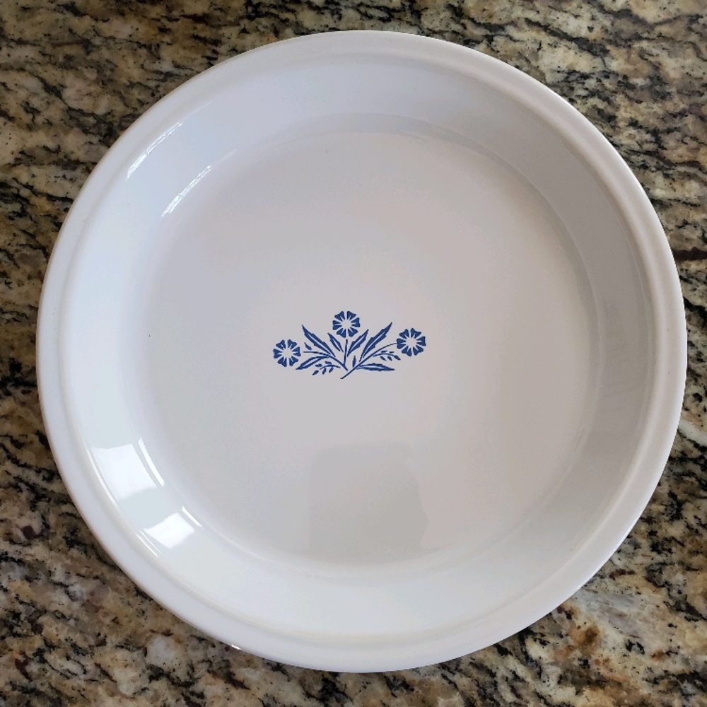 Corningware Cornflower blue pie dish